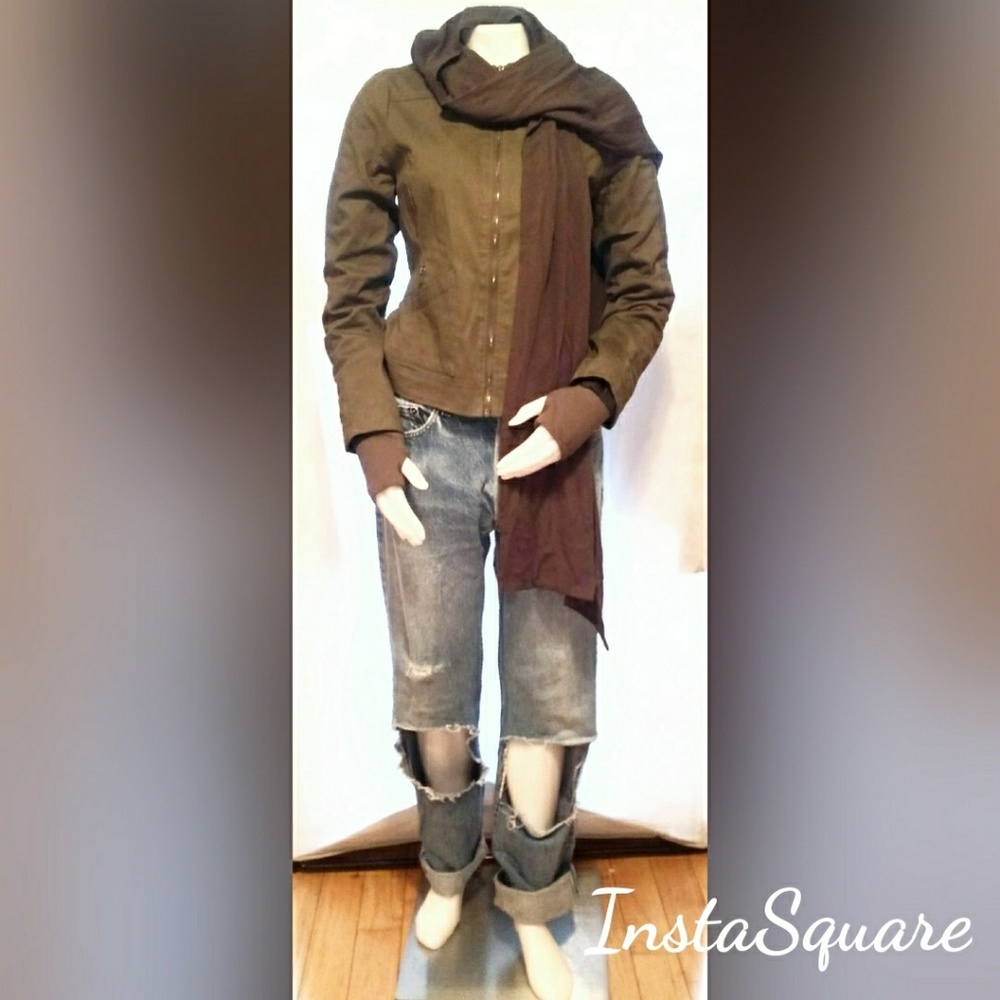 Star Wars "Rogue One" Green Jacket + Hood
